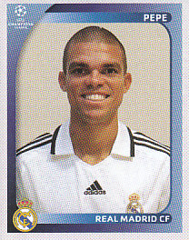 Pepe Real Madrid samolepka UEFA Champions League 2008/09 #439